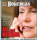 North Bay Bohemian cover photo