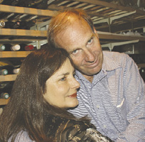 Dan Smith with wife Joan Marler