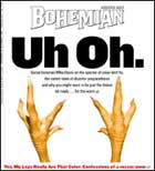 North Bay Bohemian cover photo