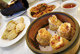 Potstickers and dumplings at Ding Sheng