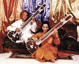 Ravi and Anoushka Shankar