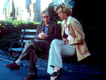 Woody Allen and Tea Leoni in 'Hollywood Ending'