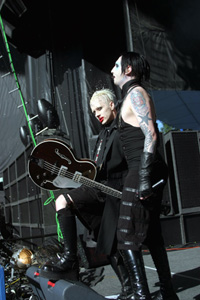 Marilyn Manson and Tim Skold