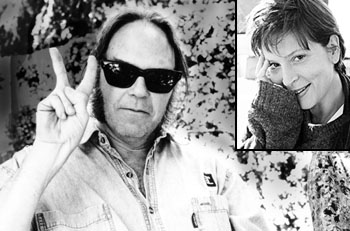 Neil Young and Leslie Nuchow