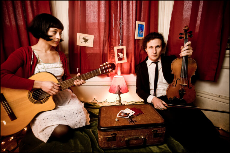 Foxtails Brigade Brings Christmas in March to Anno Domini Gallery