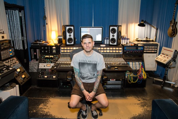 Jack Shirley of Atomic Garden Recording Studio. Photo by Geoffrey Smith II.