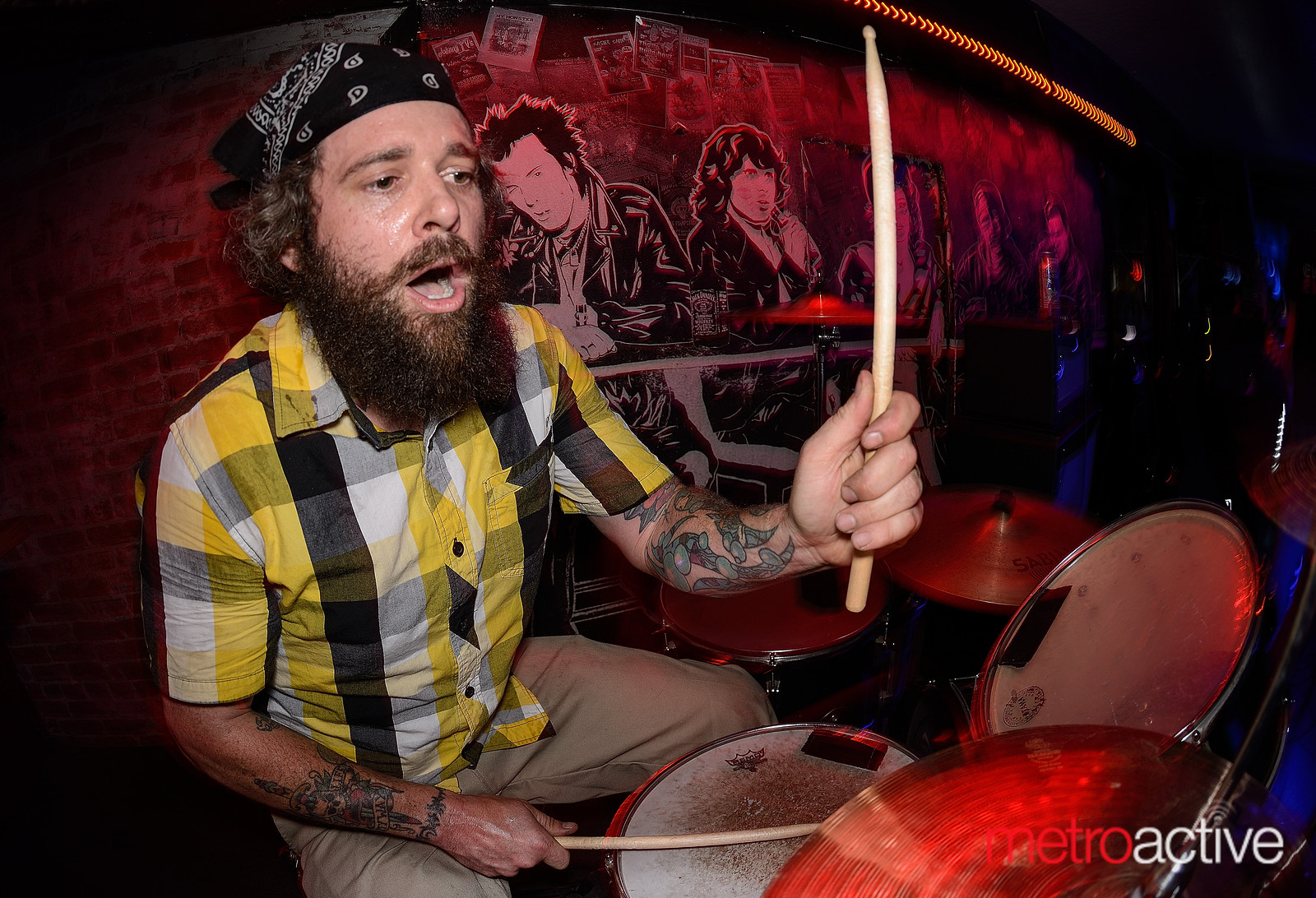 The Defenders at Johnny V's. Photo by Greg Ramar.