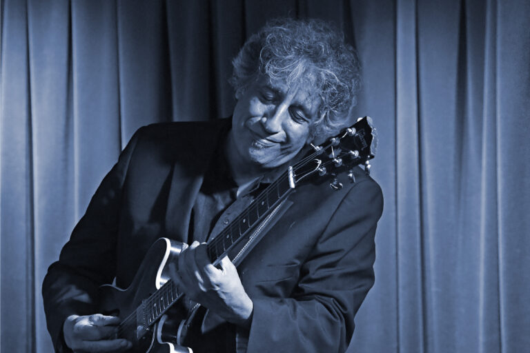 Bluesman Chris Cain At Poor House Studio