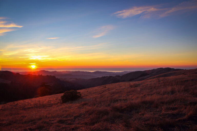 Sunset Hike at Russian Ridge Preserve