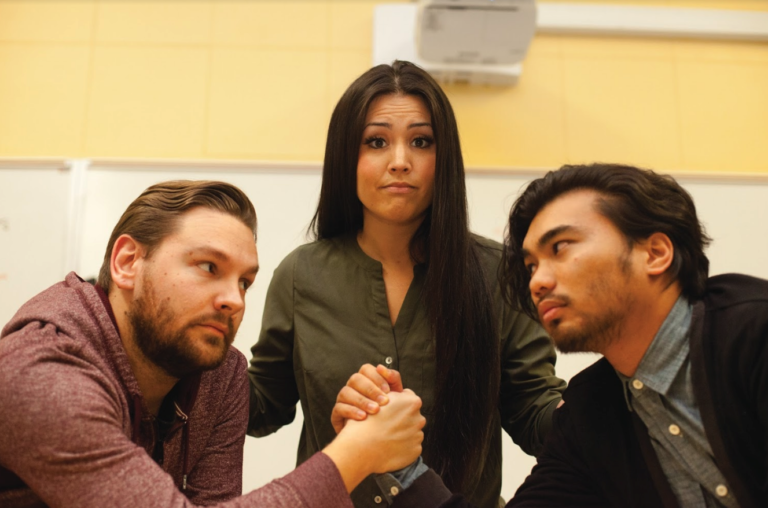 ‘Cowboy Versus Samurai’ at The Pear Theatre