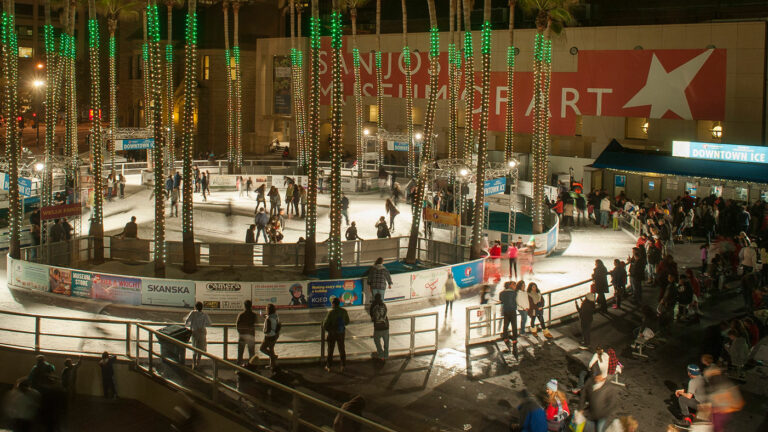 Downtown Ice at the Circle of Palms