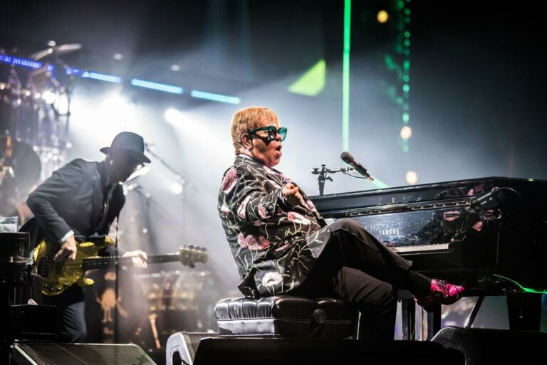 Elton John at the SAP Center