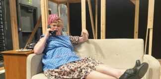 Noises off, pear theatre, mountain view, comedy