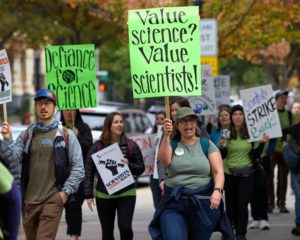 California Department of Fish and Wildlife scientists, scientists, strike