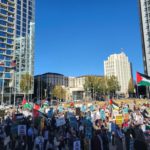 Image for display with article titled Pro-Palestine Rally at San Jose City Hall Draws Protestors