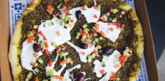 Downtown San Jose, Downtown San Jose Food Hall, Santa Clara Street, dining, dining review, restaurant, restaurant review, manakish