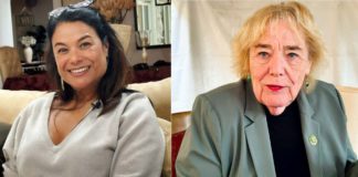 Charlene Nijmeh and Zoe Lofgren