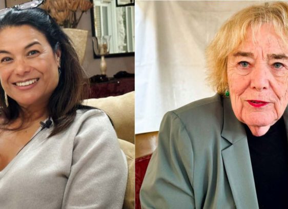 Charlene Nijmeh and Zoe Lofgren