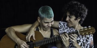 Kaki King and Tamar Eisenman at Stanford