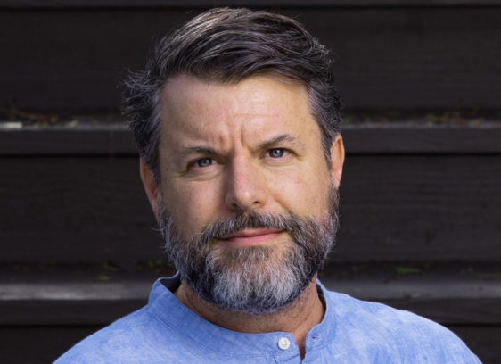 Head shot of bearded man