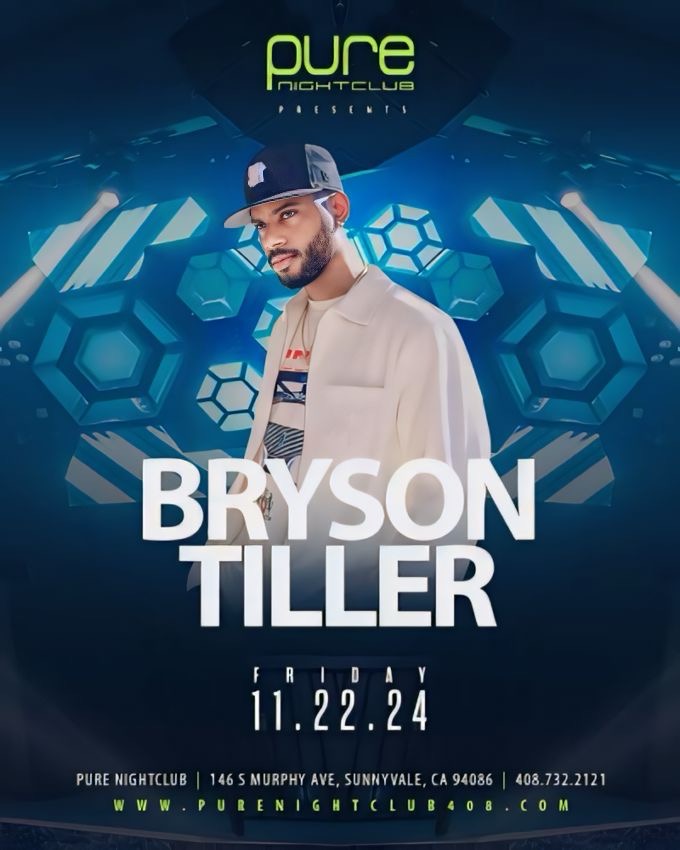 Bryson Tiller in Sunnyvale