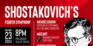 Shostakovich's Fourth Symphony in Redwood City