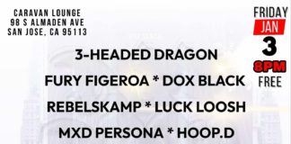 3-headed Dragon in San Jose