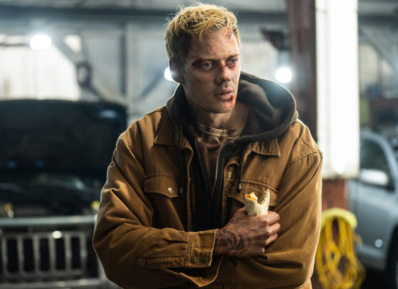 Man looking unhappy and disheveled