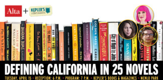 Defining California in 25 Novels event in Menlo Park