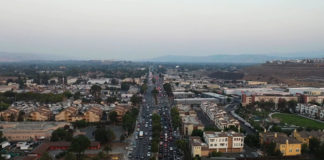 Aerial view of San Jose