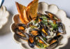 Plate of mussels