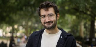 Adam Aleksic in Menlo Park