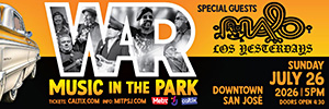 WAR at Music in the Park