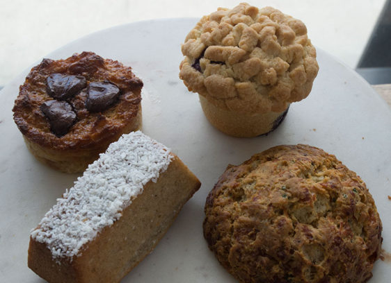 baked goods on a platter