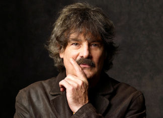 Man looking directly at camera