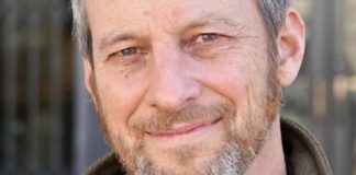 George Packer in Menlo Park