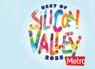 All-type logo that says Best of Silicon Valley 2025