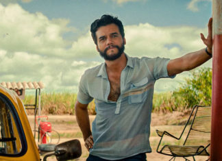 Man standing outside by a car