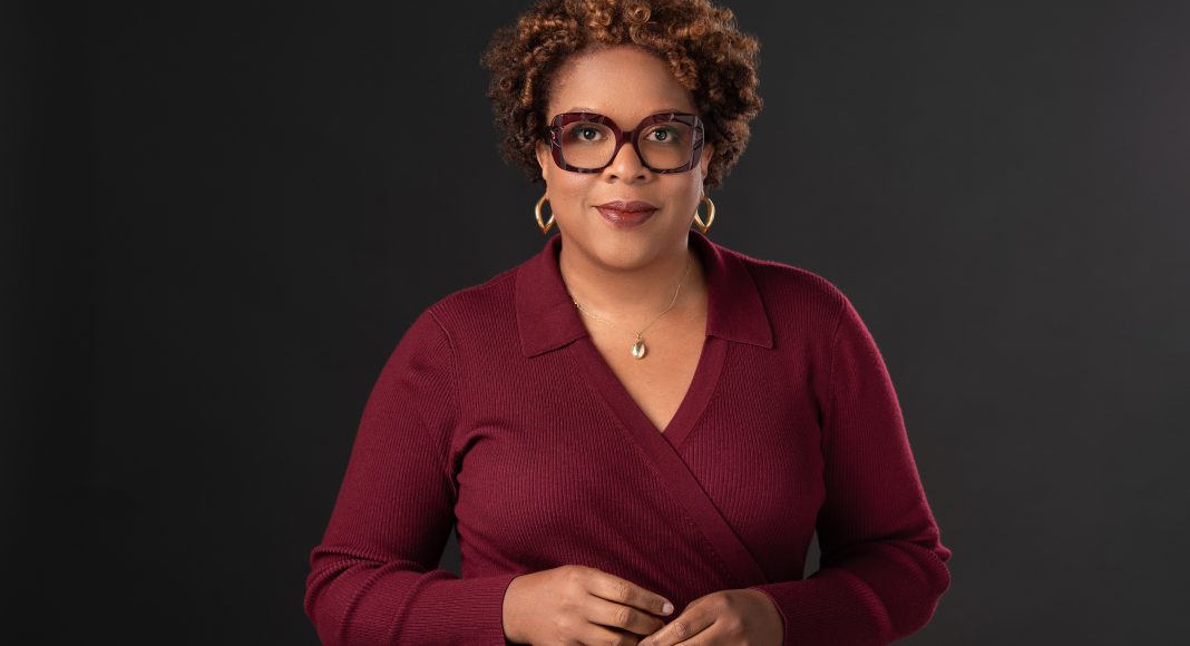 Tayari Jones in Menlo Park