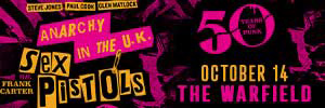 Sex Pistols at The Warfield