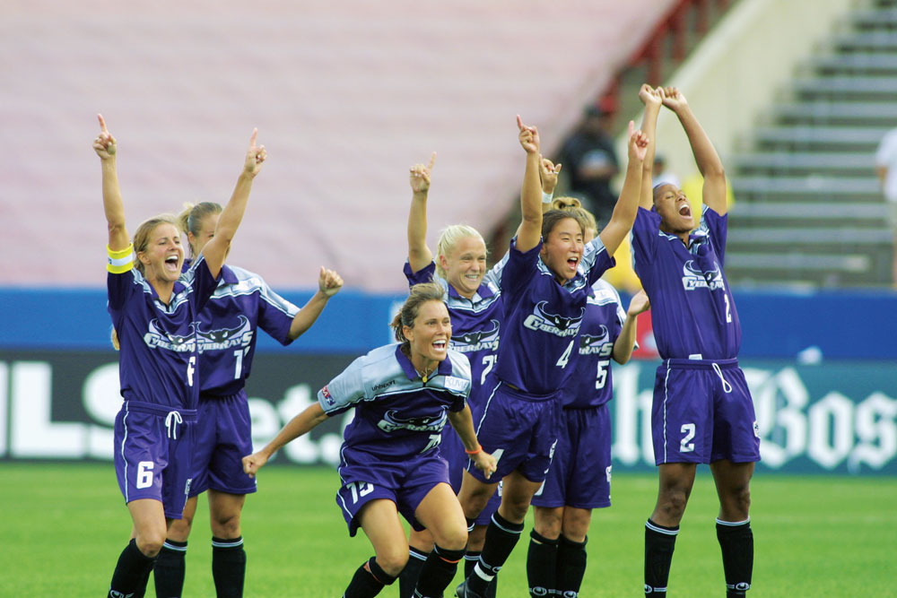 San Jose CyberRays Reunion at Bay FC Match