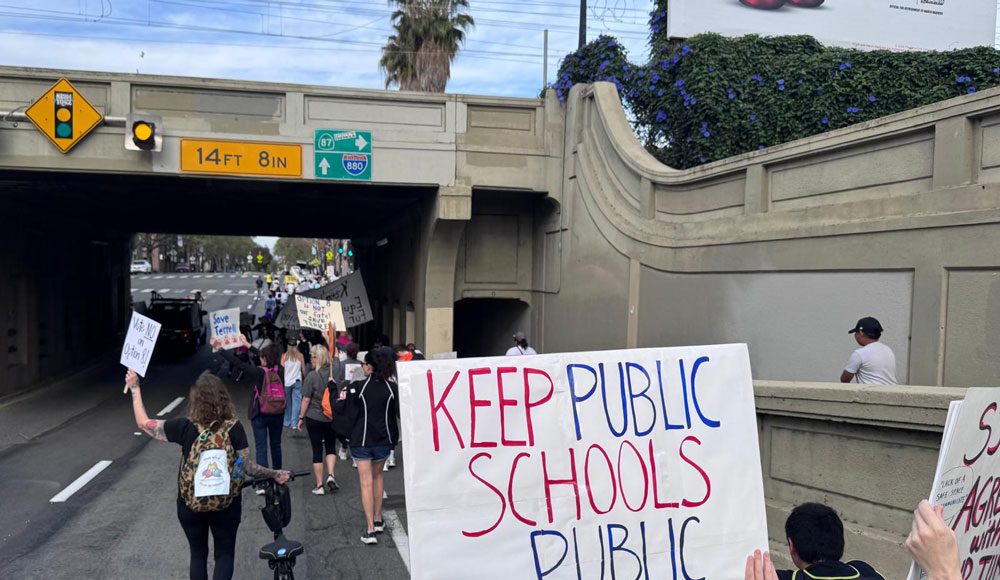parents advocate against San Jose Unified's School Closure Process