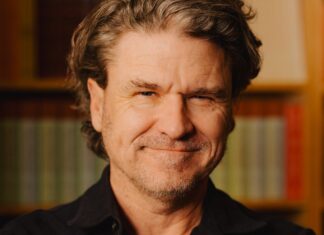 Dave Eggers in Menlo Park
