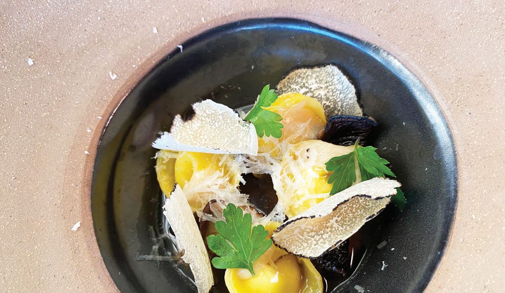 strata restaurant, ricotta-stuffed tortellini