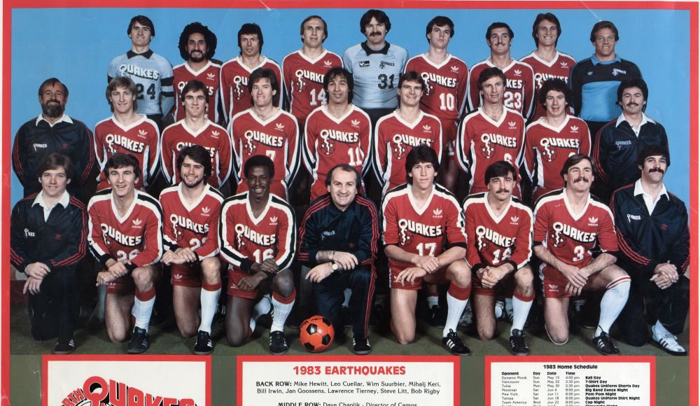 San Jose Earthquakes Team 1983