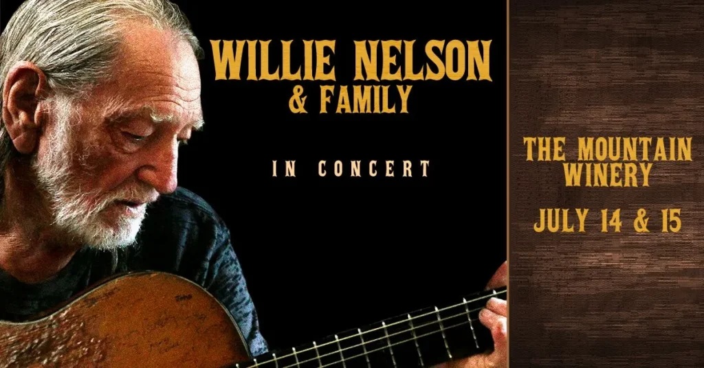 Willie Nelson in Saratoga