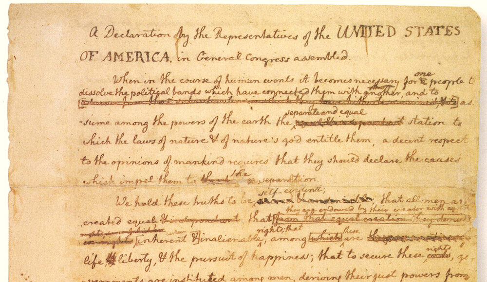 Declaration of Indepedence