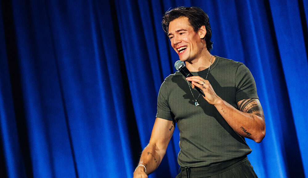 comedian Mario Adrion