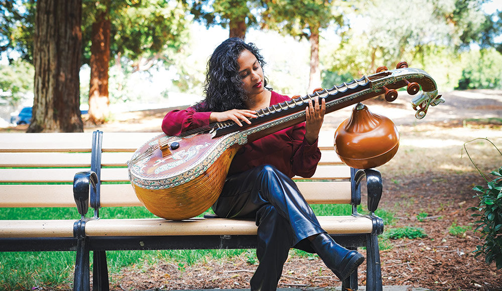 Ananya Ashok, veena player, santa clara california