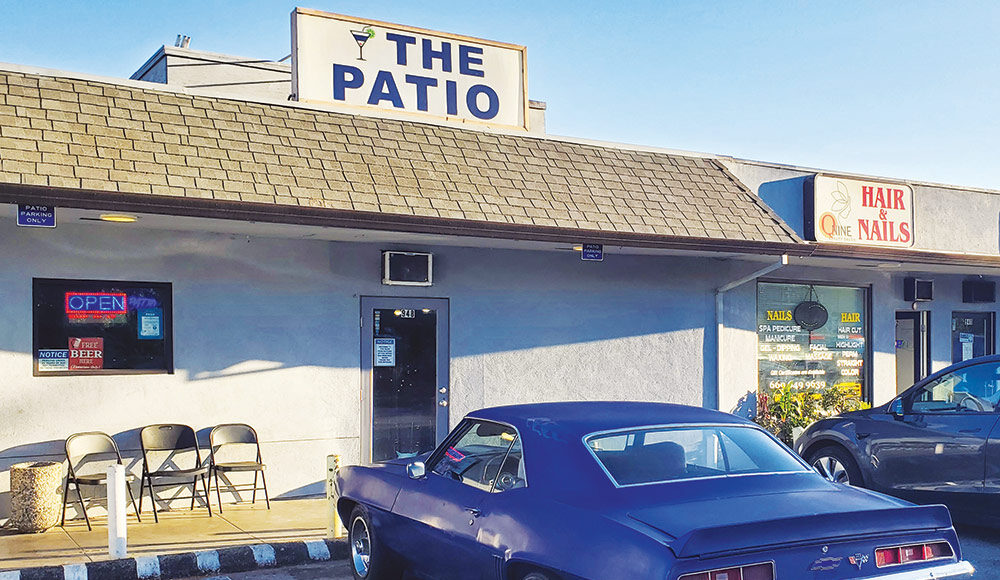 the patio bar, el camino, san jose california
